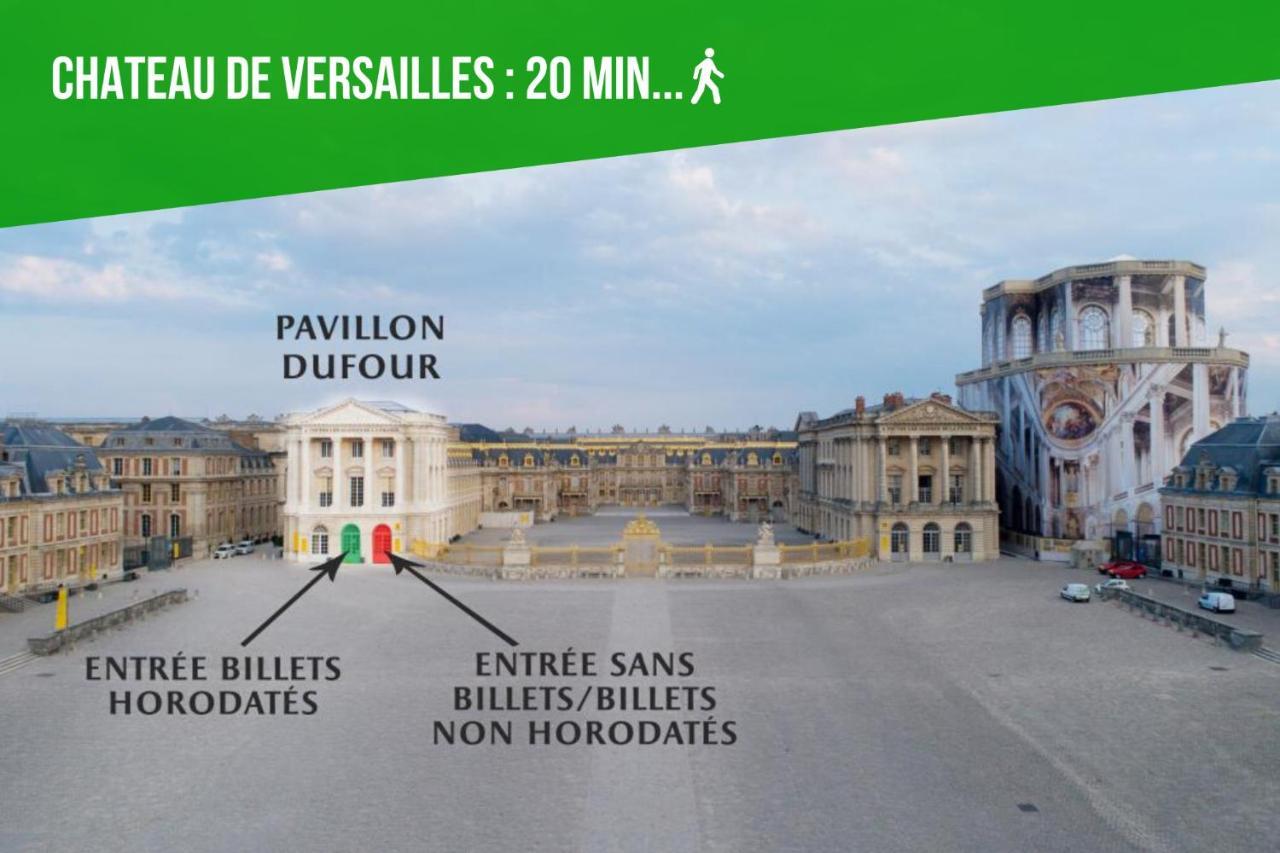 Le Black And White - Trianon Versailles Ngoại thất bức ảnh